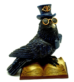 Steampunk Raven